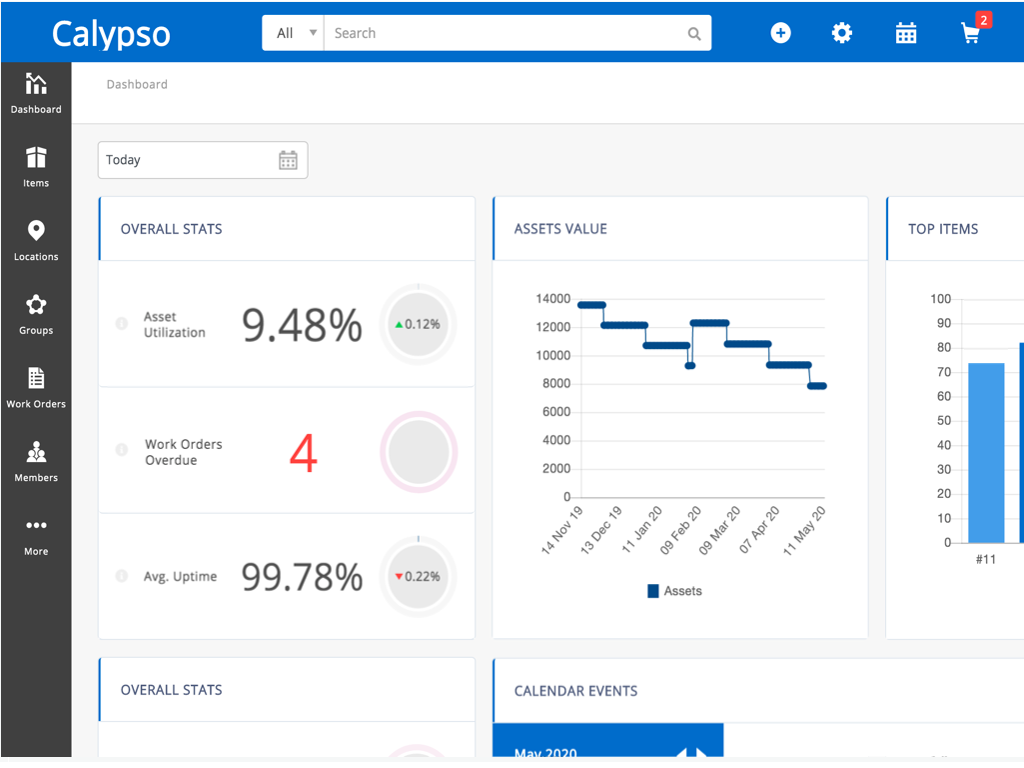 EZOfficeInventory primary marketing image — IT and HR app on the Zendesk Marketplace